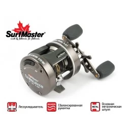 Мультипликаторная катушка Surf Master Samurai SU 50L